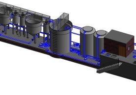 Cung cấp nắp đặt hệ thống xử lý nước thải  công nghiệp công ty Scancom sóng Thần cs: 100m3/ngày