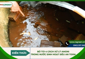 Bỏ túi 4 cách xử lý amoni trong nước sinh hoạt siêu an toàn