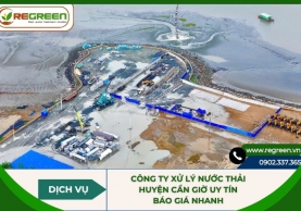 Công ty xử lý nước thải Huyện Cần Giờ uy tín báo giá nhanh