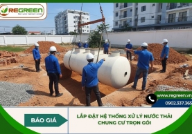 Giá lắp đặt hệ thống xử lý nước thải chung cư trọn gói