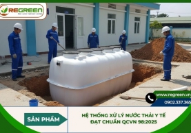 Hệ thống xử lý nước thải y tế đạt chuẩn QCVN 98:2025