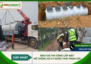 Báo giá thi công lắp đặt hệ thống xử lý nước thải trọn gói