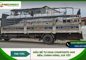 Mẫu bể tự hoại composite 4m3 bền, chính hãng, giá tốt