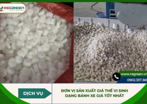 Đơn vị sản xuất giá thể vi sinh dạng bánh xe giá tốt nhất
