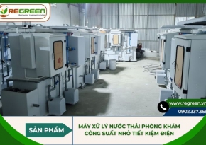 Máy xử lý nước thải phòng khám công suất nhỏ tiết kiệm điện