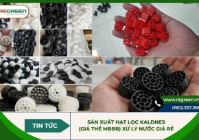 Sản xuất hạt lọc Kaldnes (giá thể MBBR) xử lý nước giá rẻ