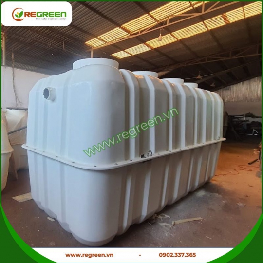 Bể Tự Hoại SEPTIC Composite Công suất 8000 Lít