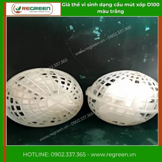 Cung cấp giá thể vi sinh dạng cầu D100