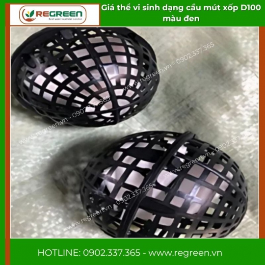 Cung cấp giá thể vi sinh dạng cầu D100