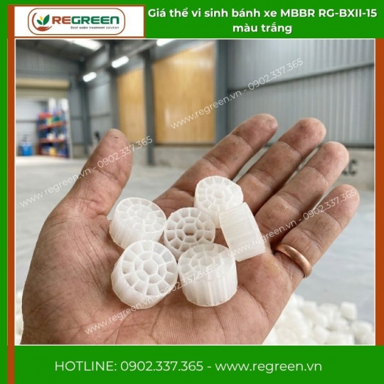 Giá thể vi sinh bánh xe D15xH15 6 lỗ giá tốt