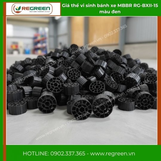 Giá thể vi sinh bánh xe D15xH15 6 lỗ giá tốt