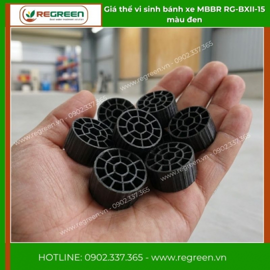 Giá thể vi sinh bánh xe D15xH15 6 lỗ giá tốt