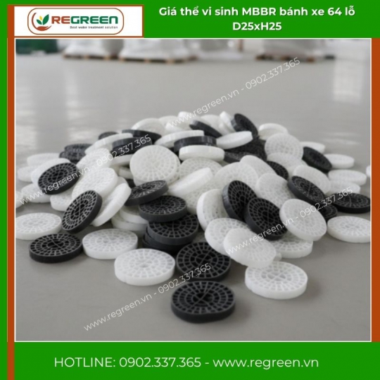 Giá thể vi sinh dạng bánh xe chính hãng