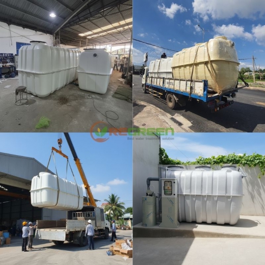 Module hệ thống xử lý nước thải JOKASO 10m3/ngày