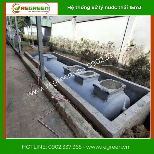 Module hệ thống xử lý nước thải JOKASO 15m3/ngày