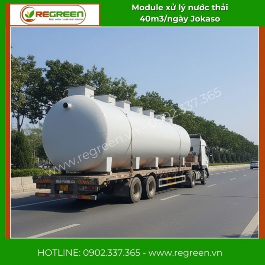 Module hệ thống xử lý nước thải JOKASO 40m3/ngày