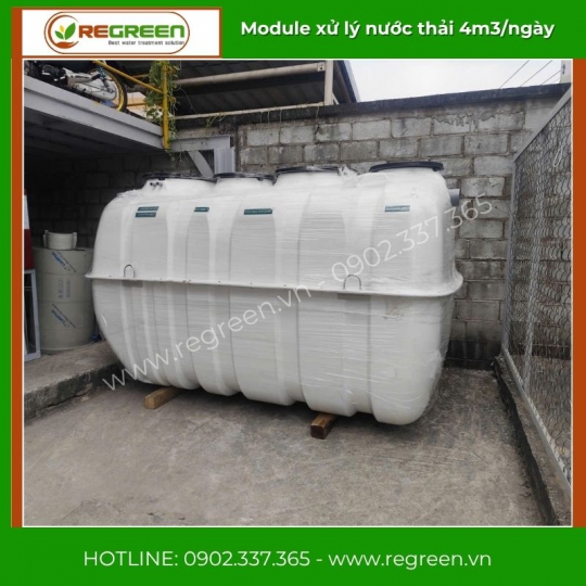 Module Hệ Thống Xử Lý Nước Thải Jokaso 4m3/ngày