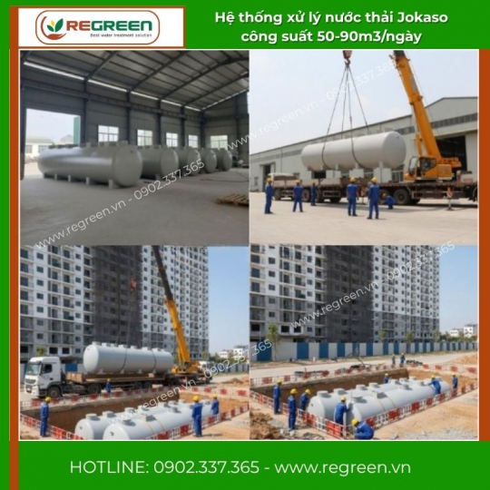 Hệ thống xử lý nước thải 500L - 300m3/ngày