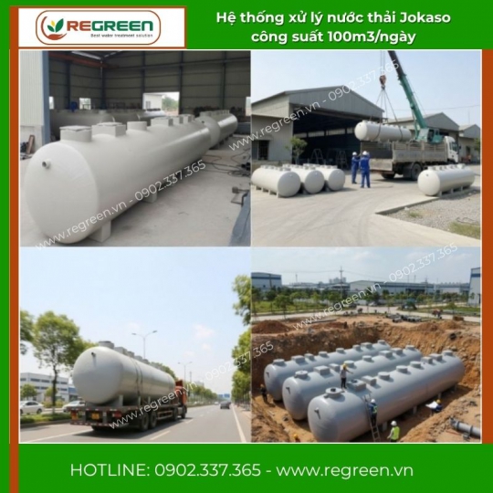 Hệ thống xử lý nước thải 500L - 300m3/ngày