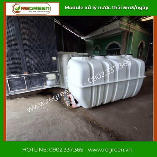 Module hệ thống xử lý nước thải JOKASO 5m3/ngày