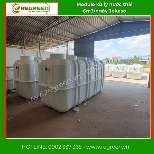 Module hệ thống xử lý nước thải JOKASO 6m3/ngày