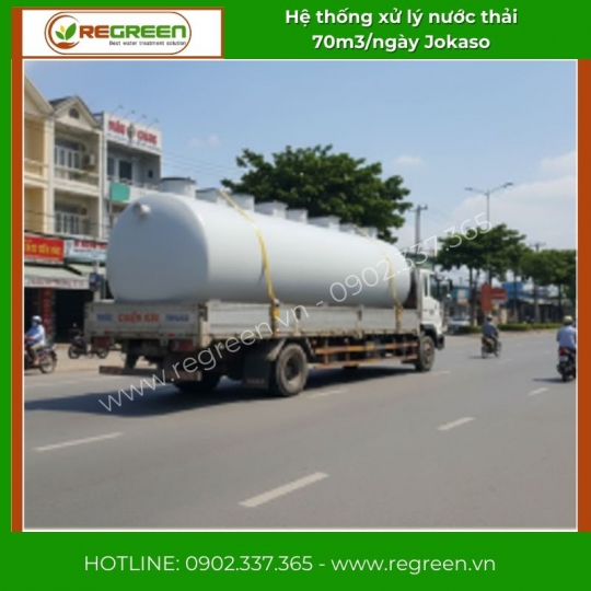 Module hệ thống xử lý nước thải JOKASO 70m3/ngày