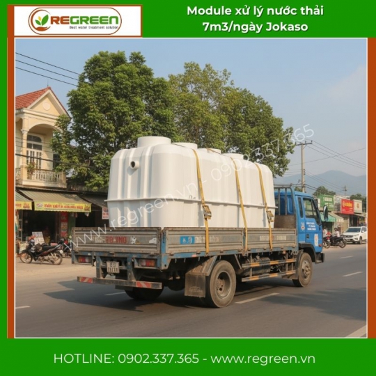 Module hệ thống xử lý nước thải JOKASO 7m3/ngày