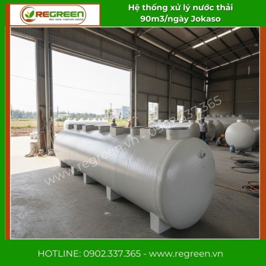 Module hệ thống xử lý nước thải JOKASO 90m3/ngày