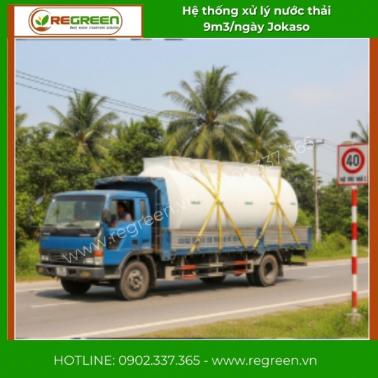 Module hệ thống xử lý nước thải JOKASO 9m3/ngày