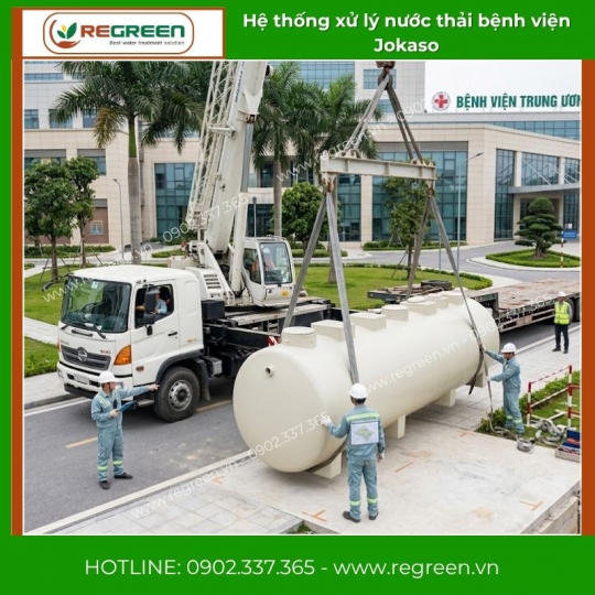 Hệ thống xử lý nước thải bệnh viện Jokaso