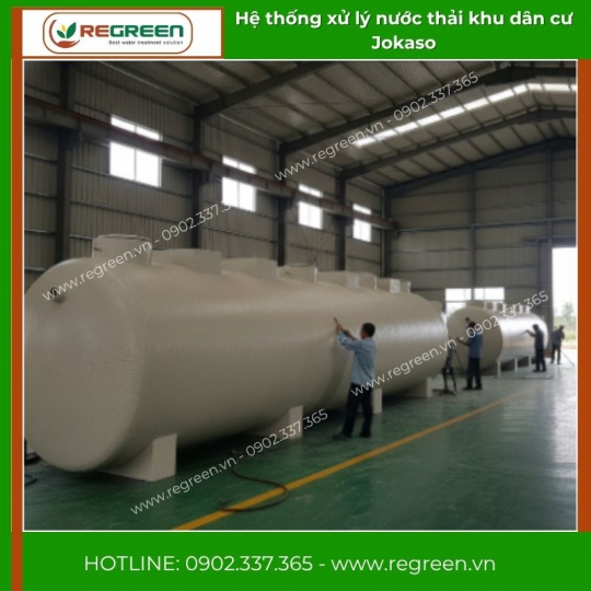 Hệ thống xử lý nước thải khu dân cư Jokaso