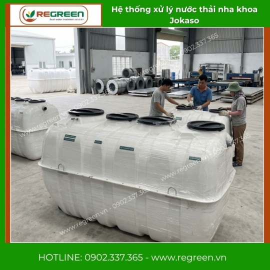 Hệ thống xử lý nước thải nha khoa Jokaso