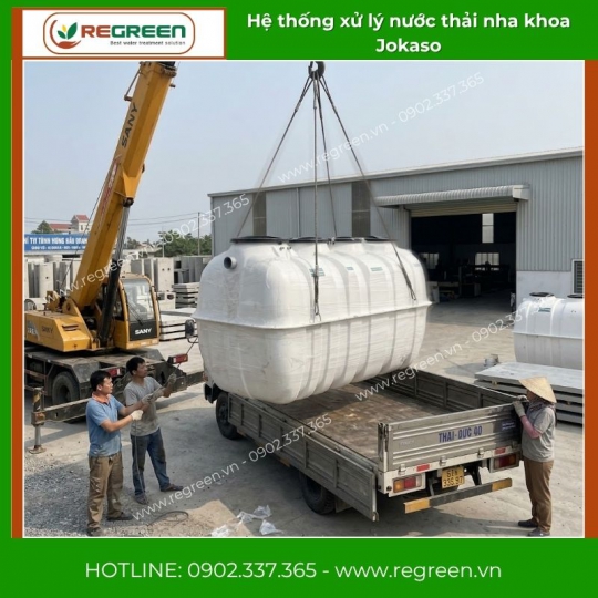 Hệ thống xử lý nước thải nha khoa Jokaso