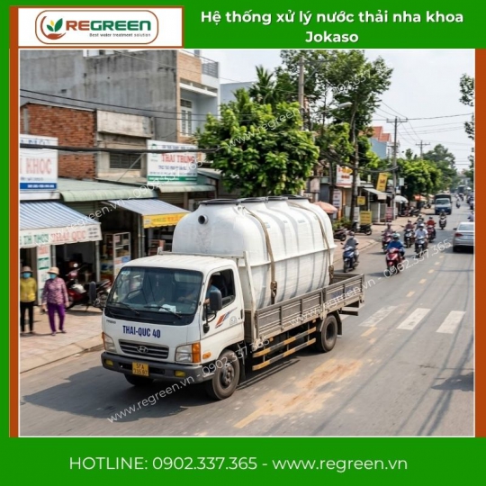 Hệ thống xử lý nước thải nha khoa Jokaso