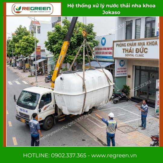 Hệ thống xử lý nước thải nha khoa Jokaso
