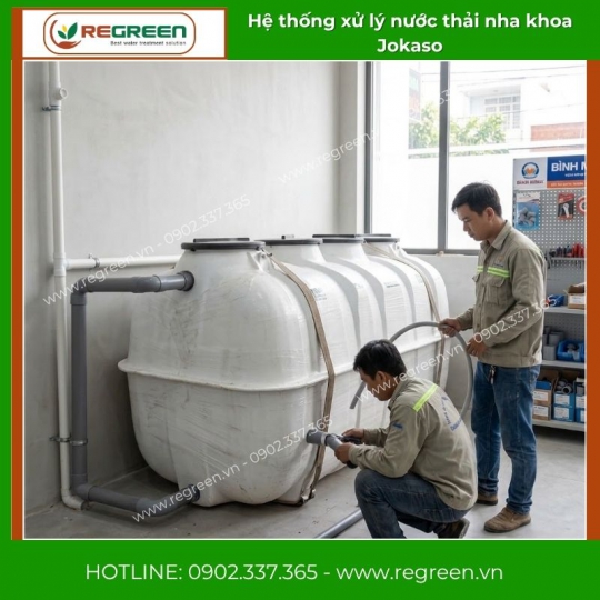 Hệ thống xử lý nước thải nha khoa Jokaso