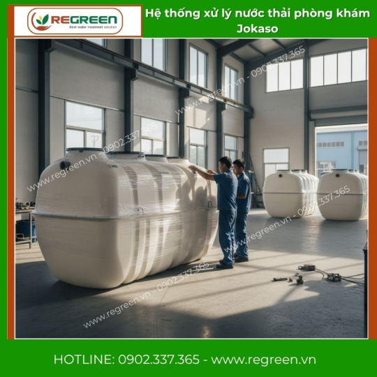 Hệ thống xử lý nước thải phòng khám Jokaso