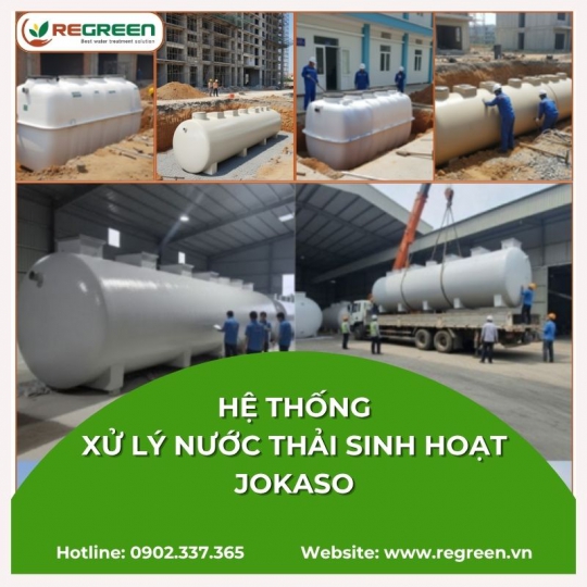 Hệ thống xử lý nước thải sinh hoạt Jokaso
