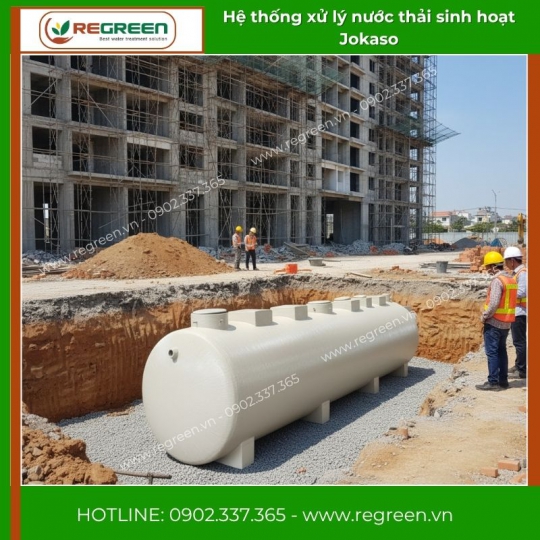 Hệ thống xử lý nước thải sinh hoạt Jokaso