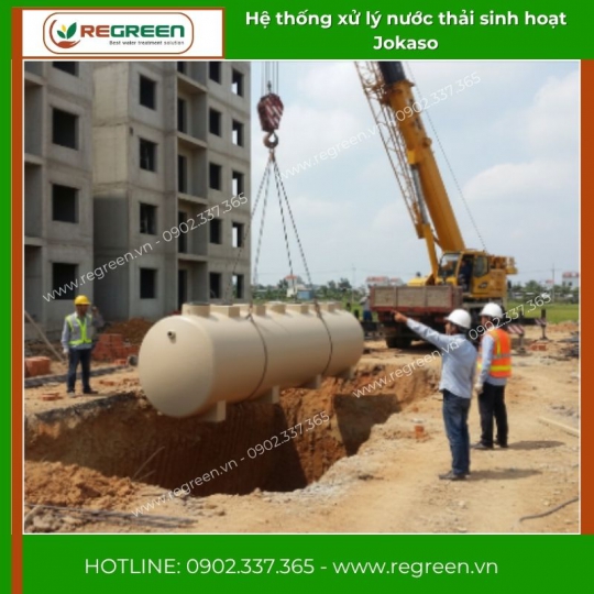 Hệ thống xử lý nước thải sinh hoạt Jokaso