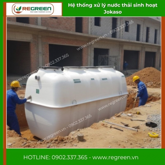 Hệ thống xử lý nước thải sinh hoạt Jokaso