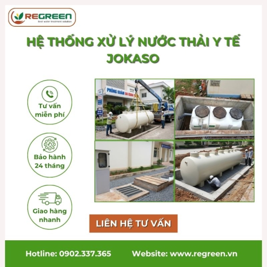 Hệ thống xử lý nước thải y tế Jokaso