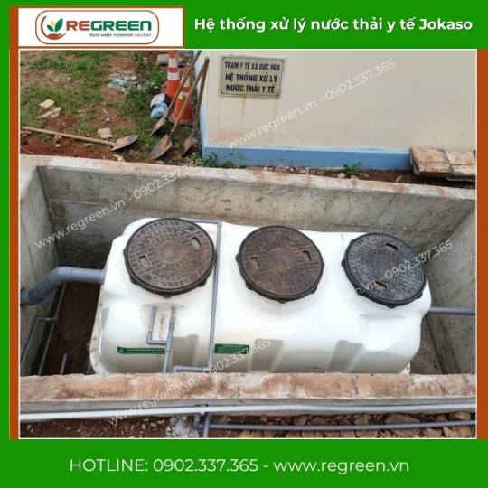 Hệ thống xử lý nước thải y tế Jokaso