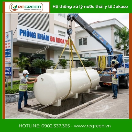 Hệ thống xử lý nước thải y tế Jokaso