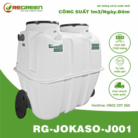 Module hệ thống xử lý nước thải JOKASO 1m3/ngày 