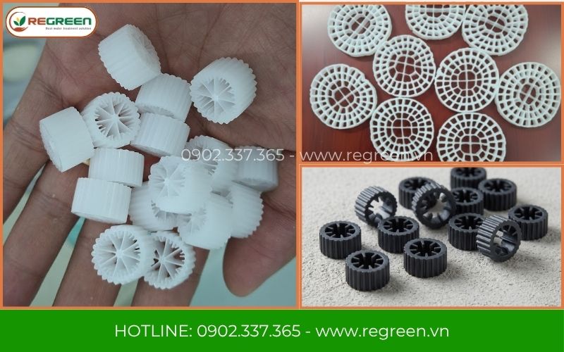 Cận cảnh các mẫu giá thể vi sinh MBBR chất lượng tại Regreen Việt Nam
