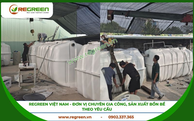 Kinh nghiệm chọn mua bể phốt nhựa 5000l uy tín