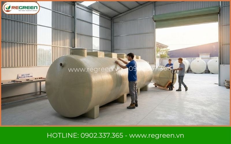 Xưởng sản xuất thiết bị dịch vụ xử lý nước thải công nghiệp