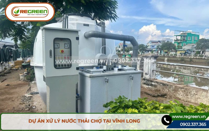 Thi công lắp đặt hệ thống xử lý nước thải Vĩnh Long