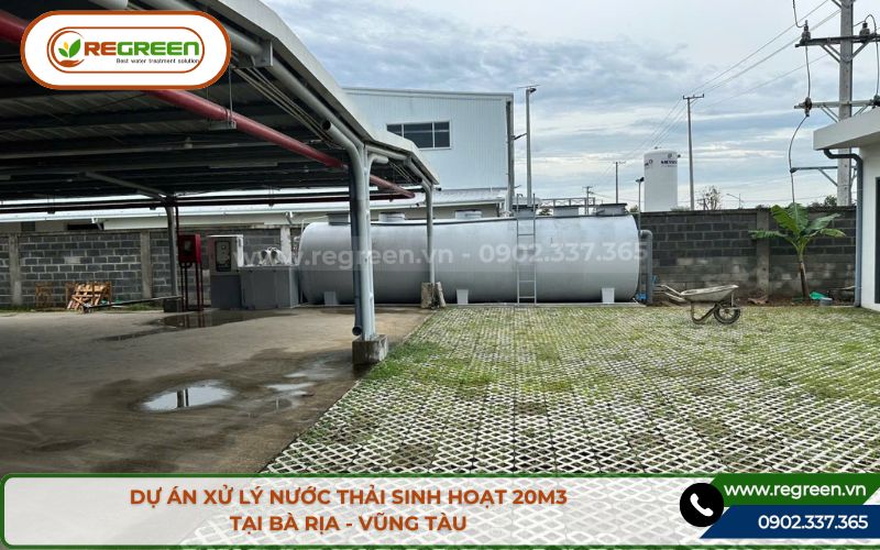 Dự án lắp đặt hệ thống xử lý nước thải Vũng Tàu
